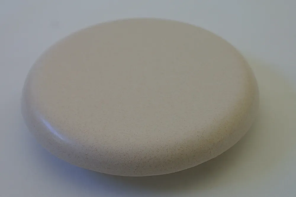 Tisztító csempe vanília sárga gipsz fedelet csempézett kályhához 15 cm körül