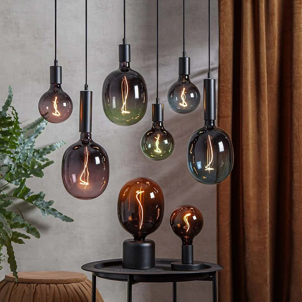 COLOURMIX dimmelhető LED dekor vintage izzó narancs E27 G125