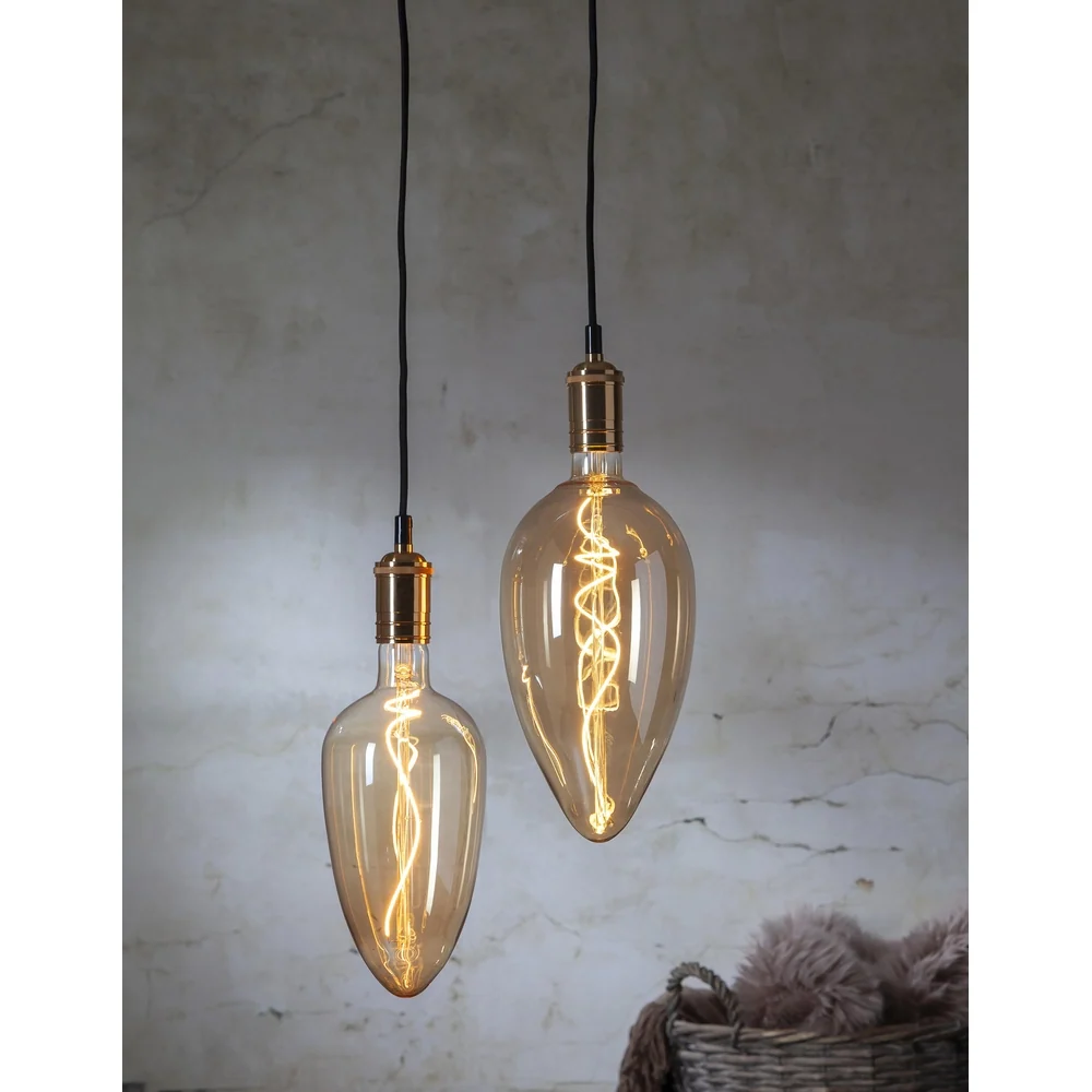INDUSTRIAL VINTAGE dimmelhető LED dekor vintage izzó C125 E27