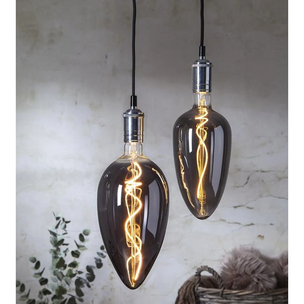INDUSTRIAL VINTAGE eimmelhető LED dekor vintage izzó C150 E27