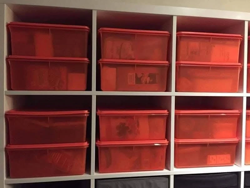 Óriás Szögletes Tároló 10L