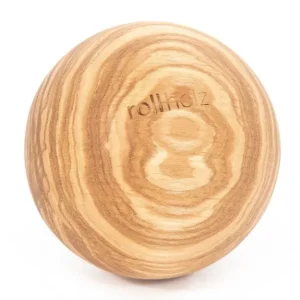 Masszázs golyó - kőrisfa, 10 cm | rollholz