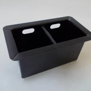 Hamu doboz 10 x 17 cm/h: 8 cm Ashelade hamu edény