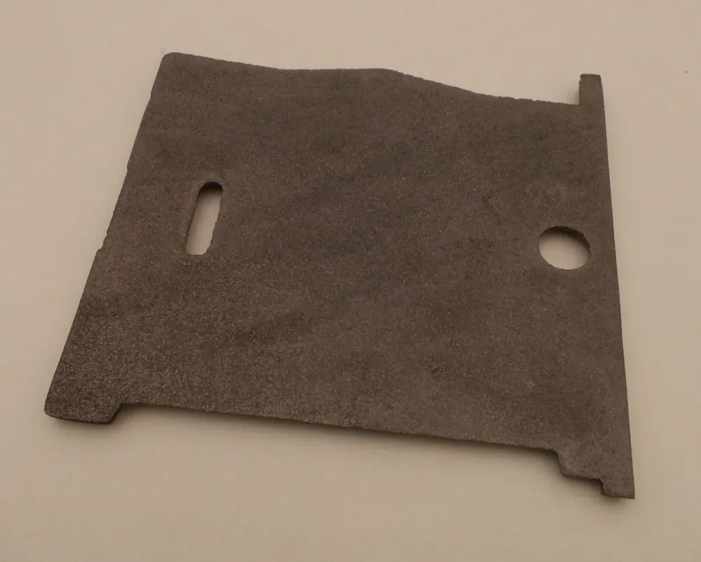 Stehrost 18,5x19cm, belső ajtó Ortrand Kachelofen számára