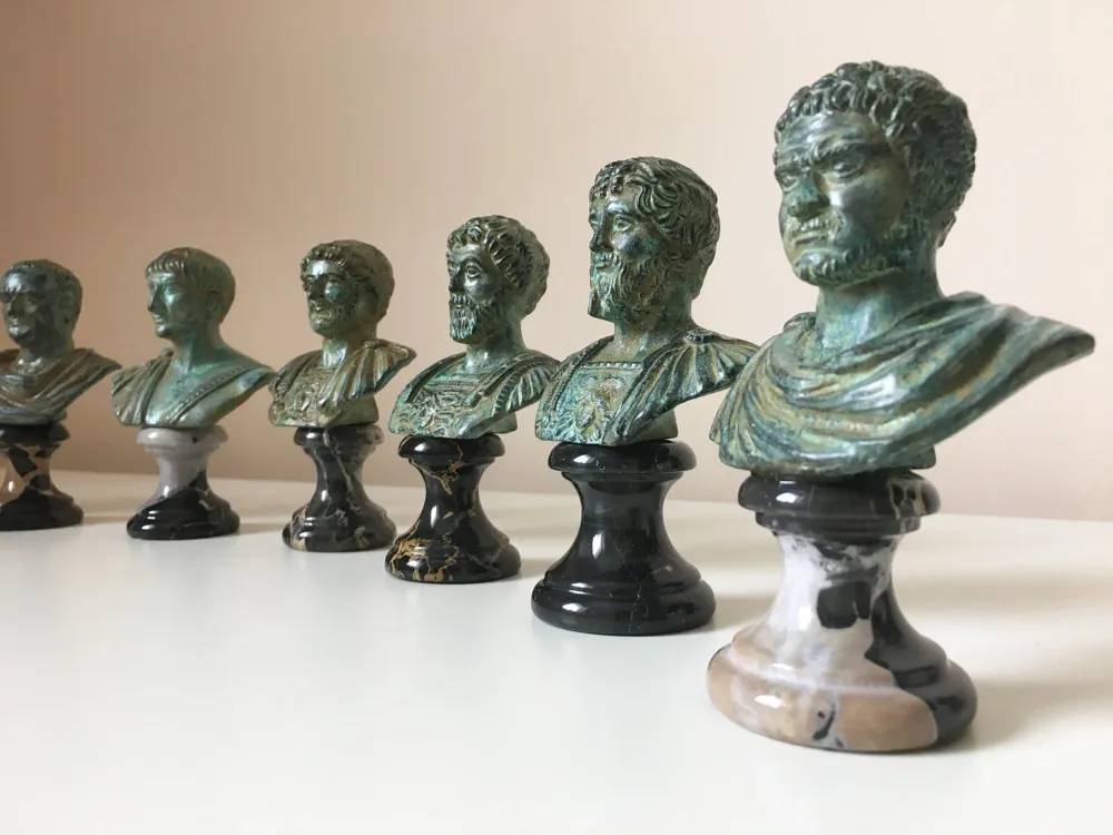 Augustus Cézár Mellszobor (Bronz)