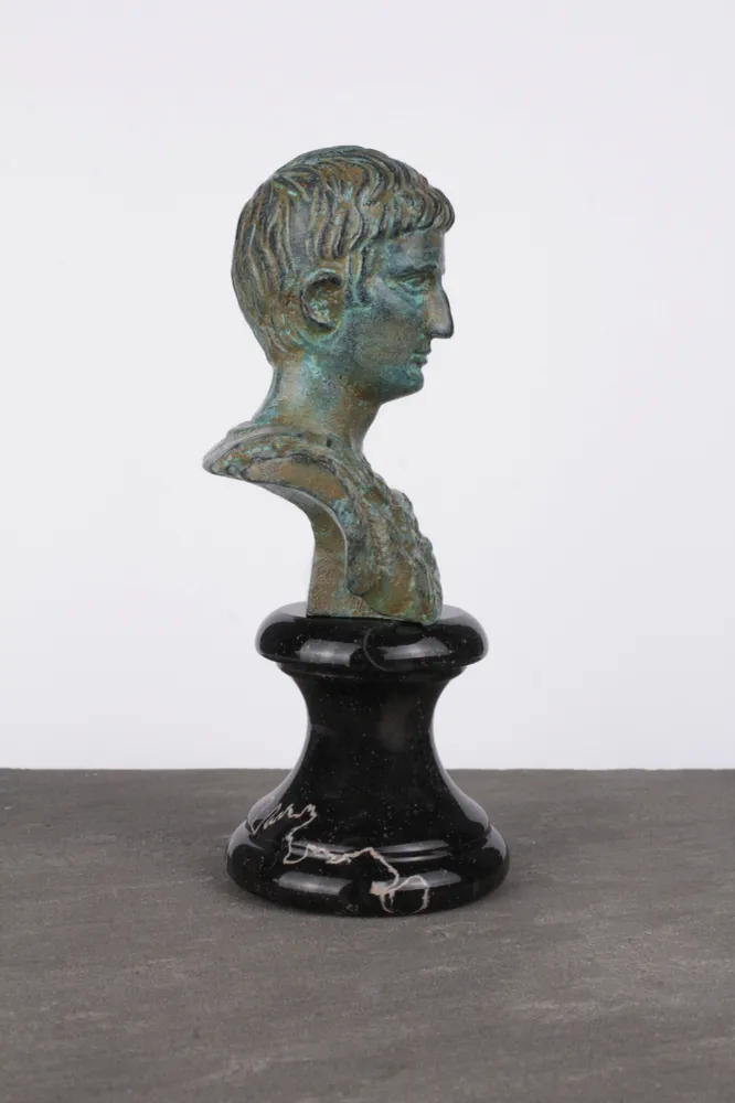 Augustus Cézár Mellszobor (Bronz)