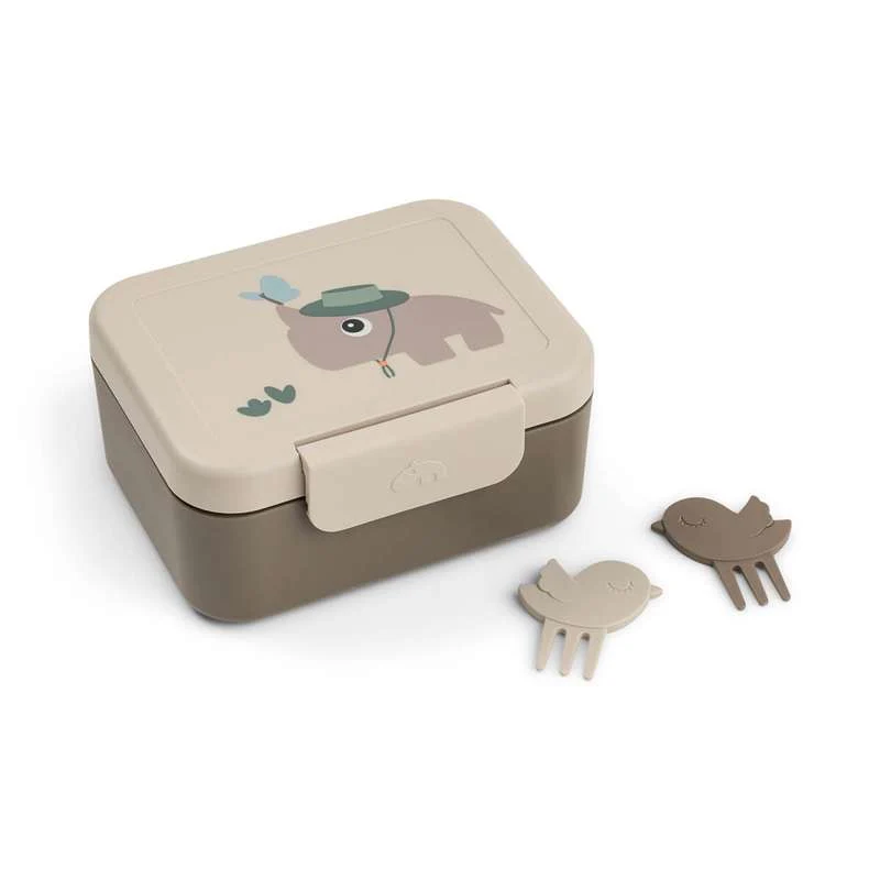 Done Deer Kis uzsonnás doboz snackpálcikákkal - Tiny Trails - homok