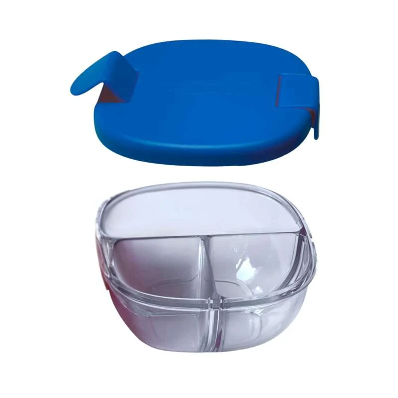 Yumbox Snackbowl - 3 rekesz - Tengerészkék