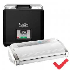 Sous Vide Szett – Supreme Demi 8L + Magic Vac Dinamika Vákuumozó + Vákuumfólia tekercsek