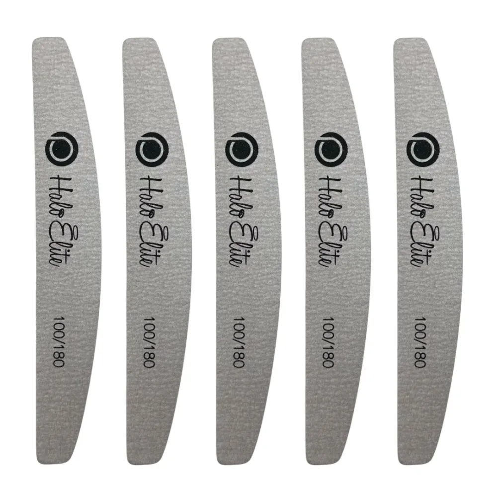 Halo Elite Zebra Félhold Reszelő 100/180 - 5 darabos csomag