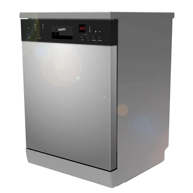 HOMEFORT HMGS0640S Szabadonálló mosogatógép 12 teríték, 11 L fogyasztás, 7 program, 47 dB zajszint, E energia, Alsó evőesz...