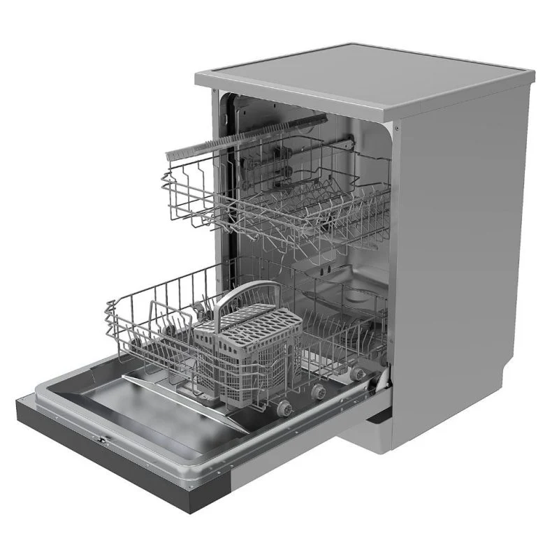 HOMEFORT HMGS0640S Szabadonálló mosogatógép 12 teríték, 11 L fogyasztás, 7 program, 47 dB zajszint, E energia, Alsó evőesz...