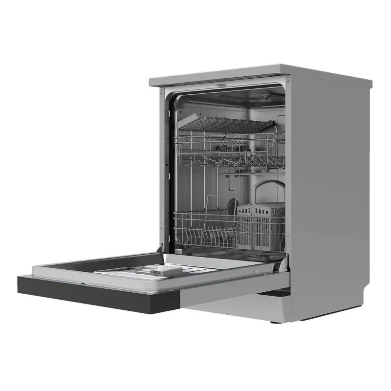 HOMEFORT HMGS0640S Szabadonálló mosogatógép 12 teríték, 11 L fogyasztás, 7 program, 47 dB zajszint, E energia, Alsó evőesz...