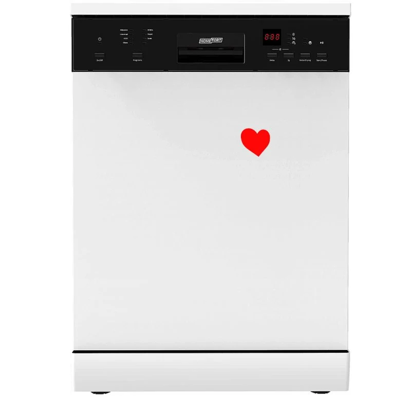 HOMEFORT HMGS0640W Szabadonálló mosogatógép 12 teríték, 11 L fogyasztás, 7 program, 47 dB zajszint, E energia, Alsó evőesz...