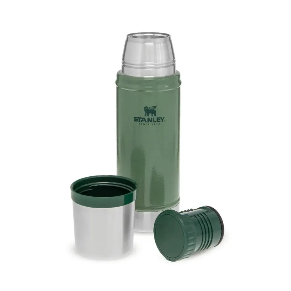 Thermos Hammertone zöld 0,47L - Stanley