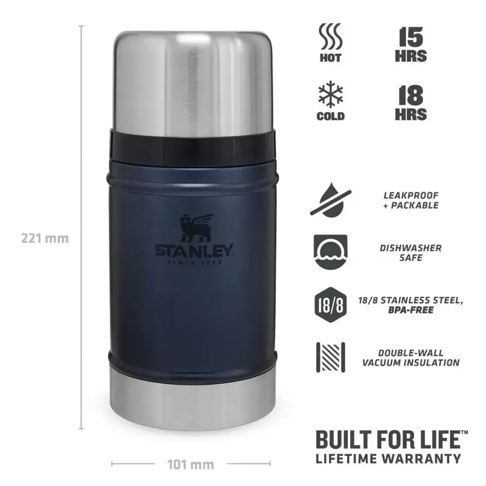 Thermos ételtároló Nightfall 0,7L