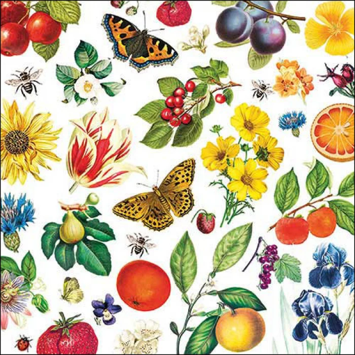 Colourful year papírszalvéta 33x33 cm 20 db-os