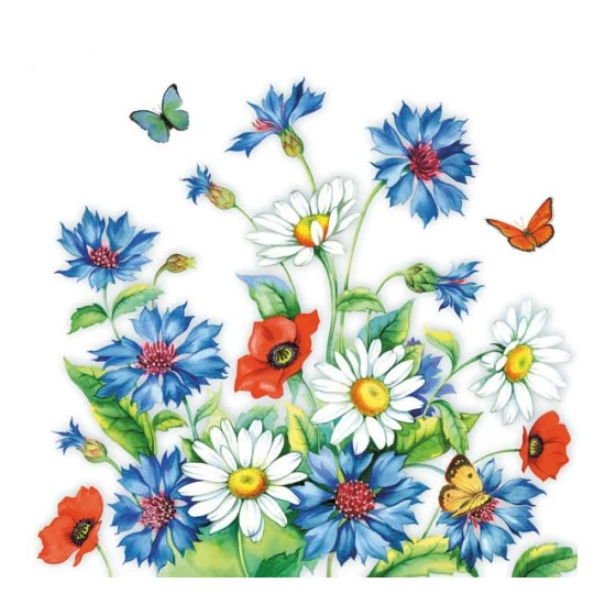 Cornflower papírszalvéta