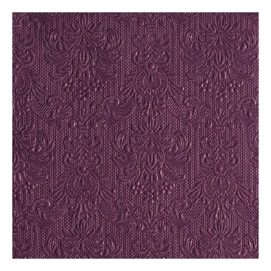Elegance aubergine papírszalvéta