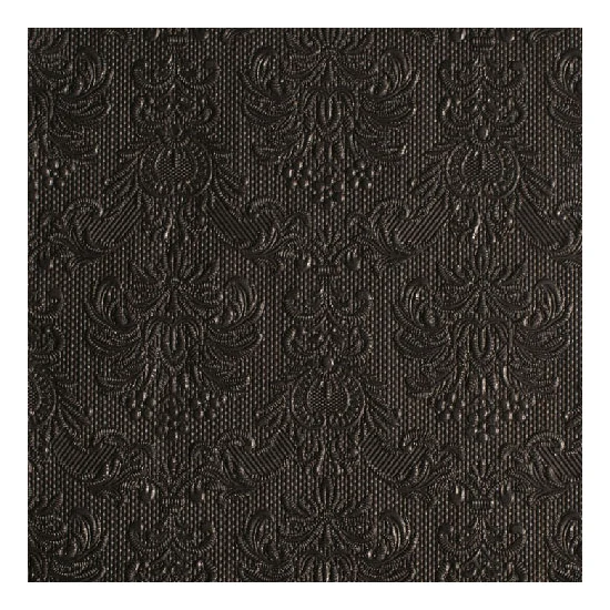 Elegance black papírszalvéta