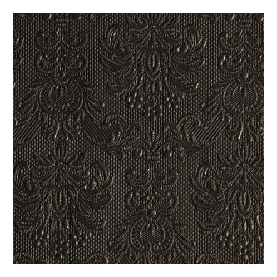 Elegance Black papírszalvéta