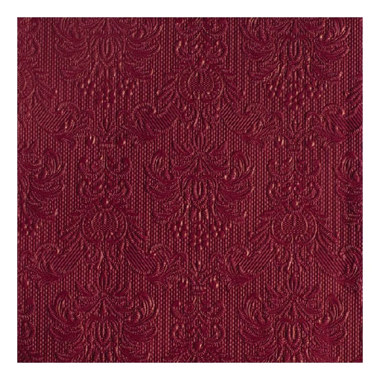 Elegance Bordeaux papírszalvéta