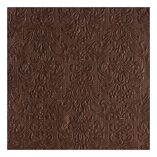 Elegance brown papírszalvéta