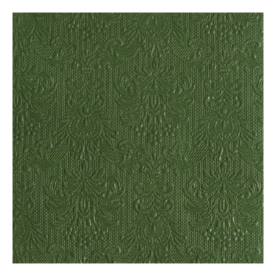 Elegance dark green papírszalvéta