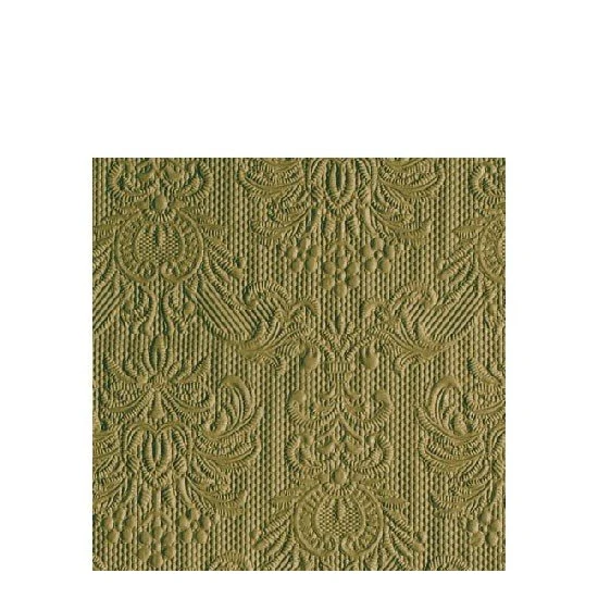 Elegance Olive Green papírszalvéta