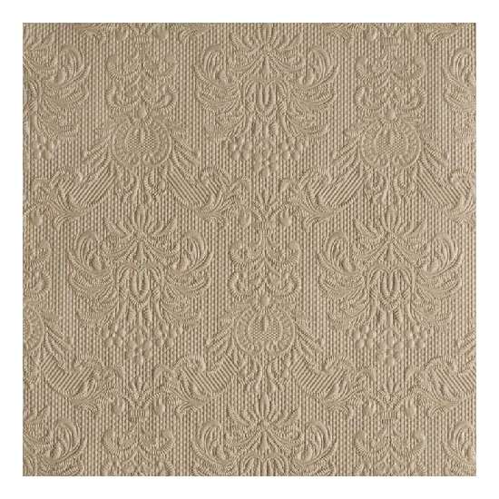 Elegance taupe papírszalvéta