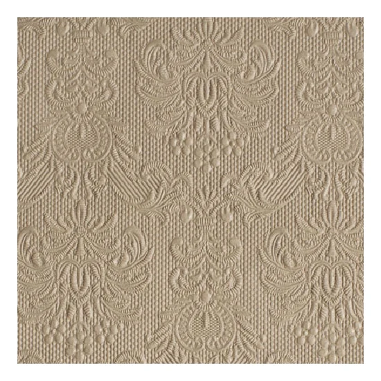Elegance taupe papírszalvéta