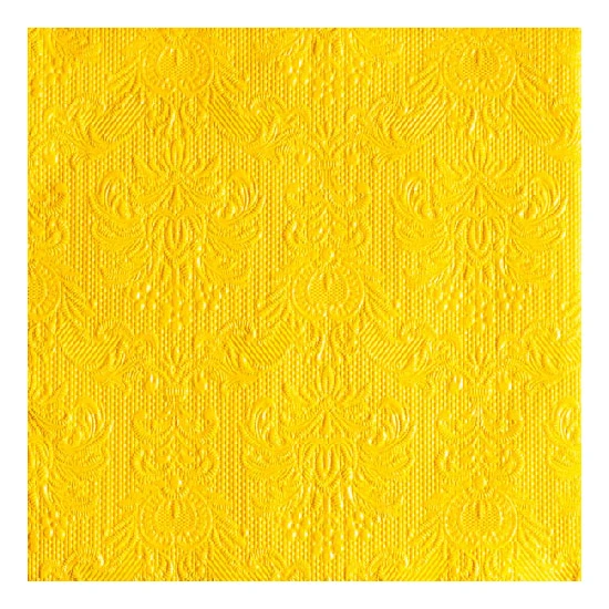Elegance yellow papírszalvéta