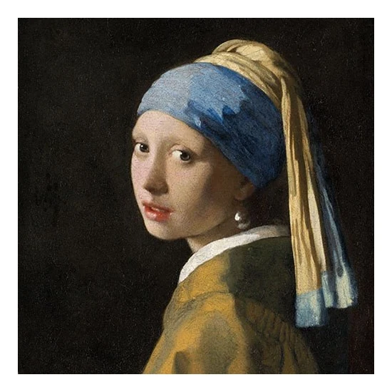 Girl pearl Earring papírszalvéta