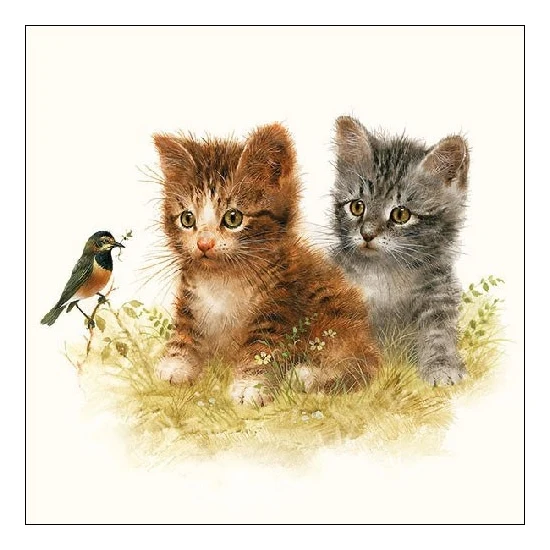 Kitten Friends papírszalvéta