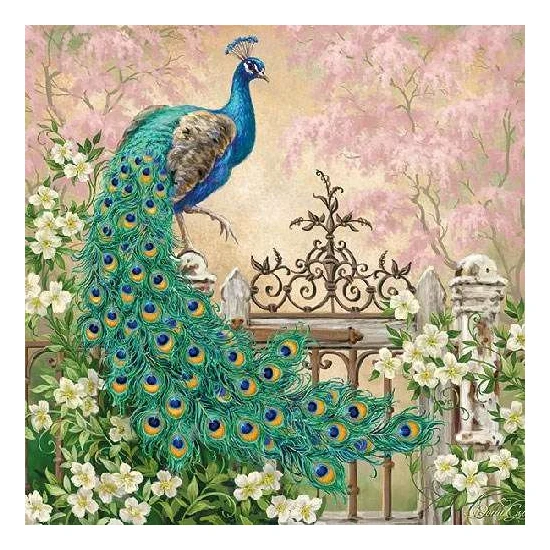Noble Peacock papírszalvéta