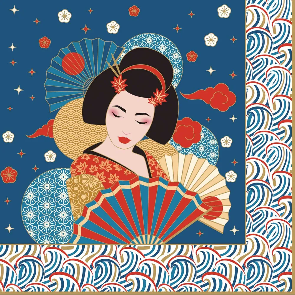 Papírszalvéta 33x33cm 20 db-os Tokyo Coffee Mania