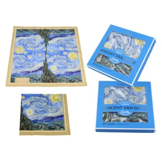 Papírszalvéta Van Gogh Csillagos éj