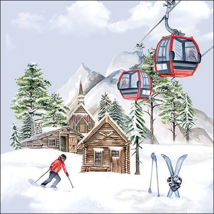 Síkuckó Karácsonyi papírszalvéta 33x33cm 20db-os