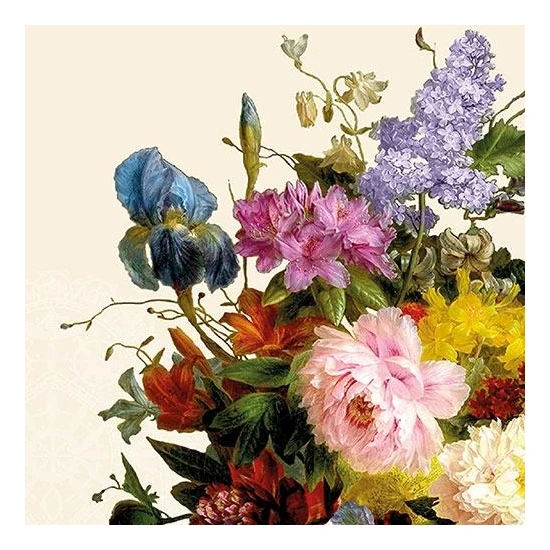 Still Life Bouquet Cream papírszalvéta