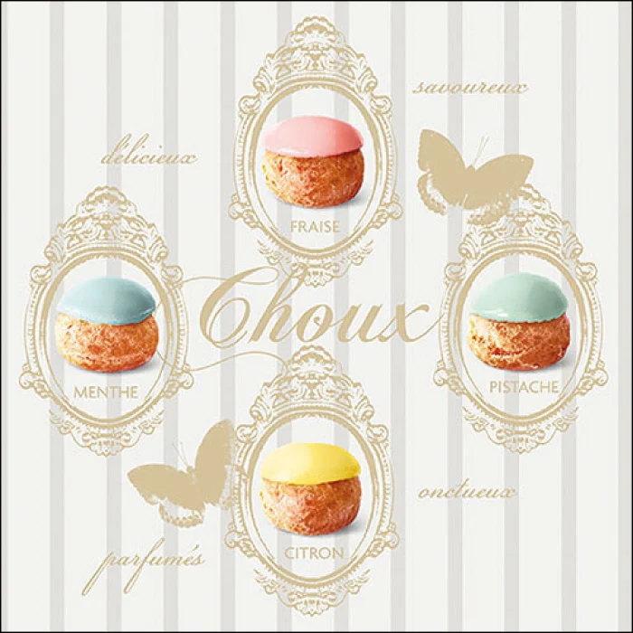 Sütis Papírszalvéta 33x33 cm 20 db-os Cream Puffs