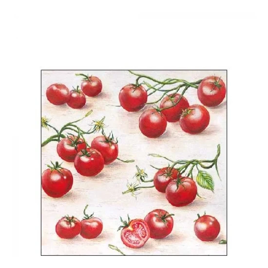 Tomatoes papírszalvéta 25x25 cm 20 db-os