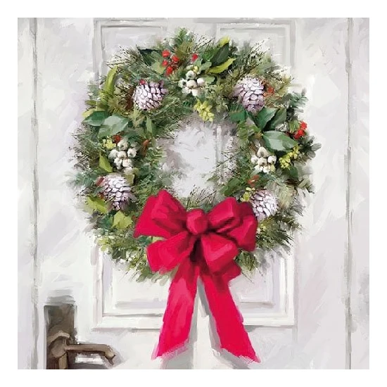White Wreath papírszalvéta