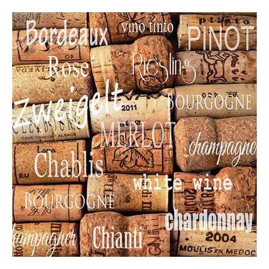 Wine Corks papírszalvéta