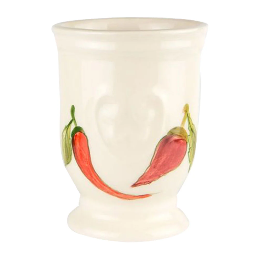 Kerámia szappantartó fogmosó pohár - PurPur Paprika