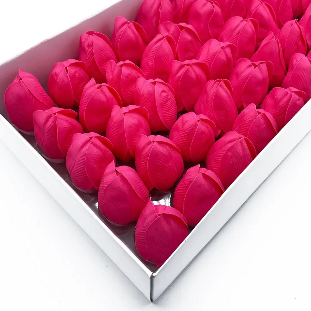 Szappanvirágok Közepes Tulipán Rózsa, 10 Darabos Csomag