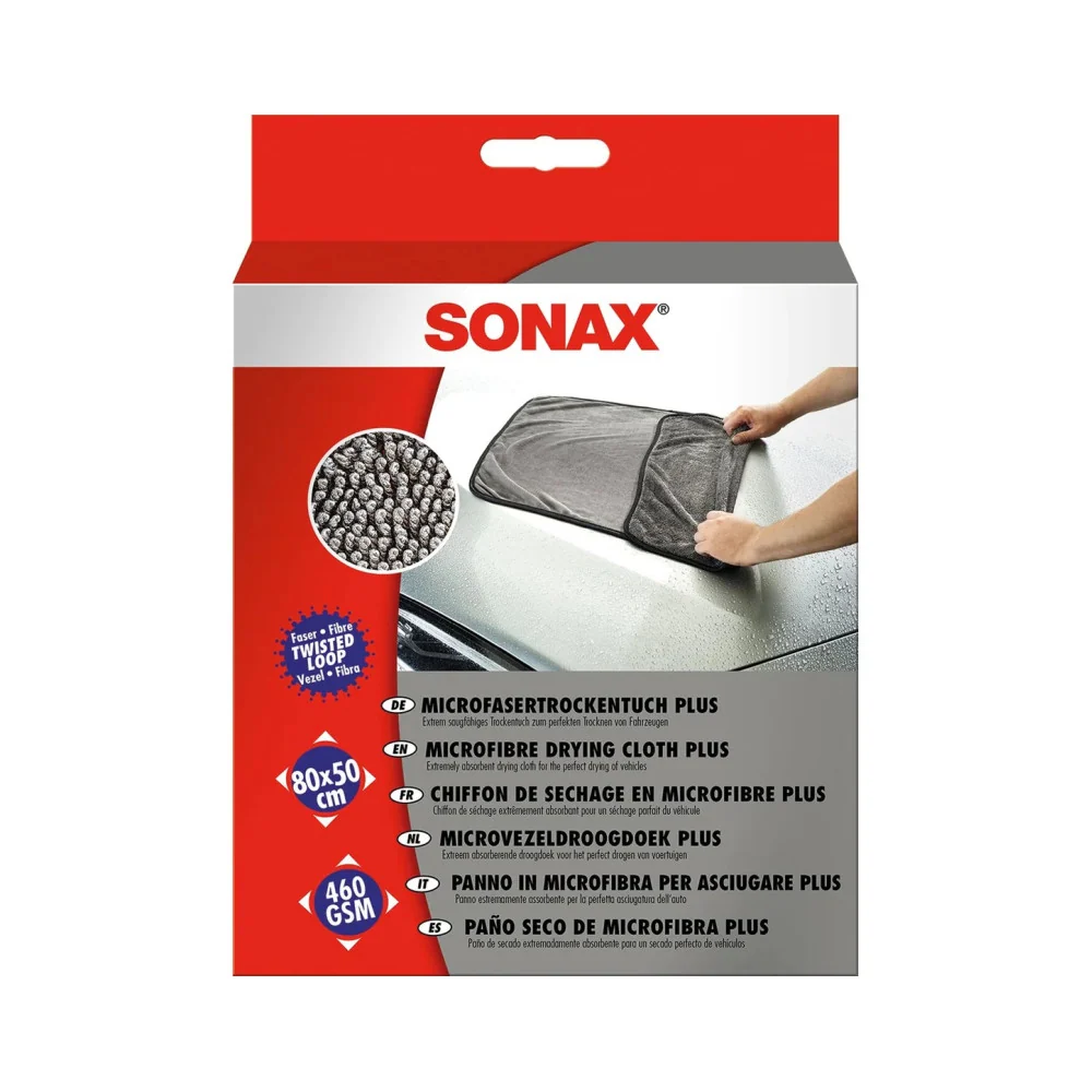 Mikroszálas szárítókendő Plus Sonax, 80 x 50 cm