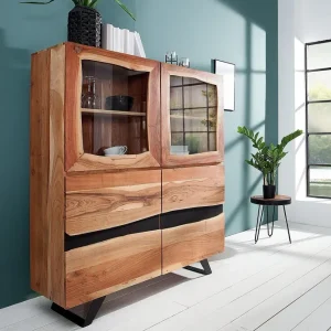 AMAZONAS akácfa vitrin 140cm