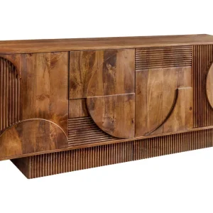 ART DECO barna mangófa komód 170 cm