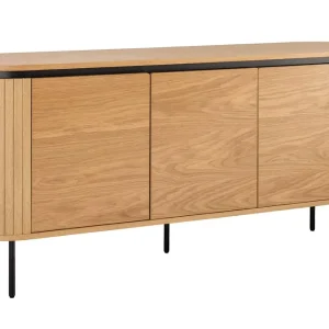 ATELIER barna tölgyfa furnér komód 160 cm
