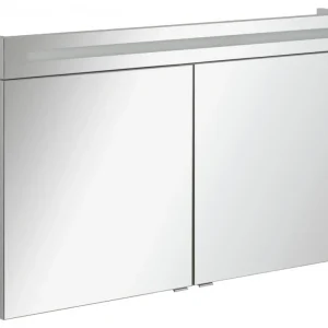 B.CLEVER Tükrösszekrény 120 cm széles fehér